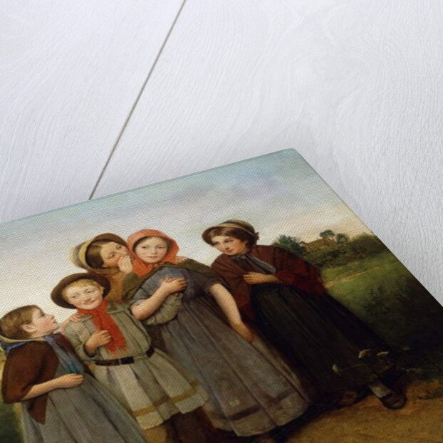 The Secret, 1855 by William Frederick Witherington