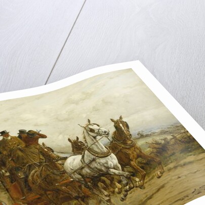 The London to York Stagecoaches by George Wright