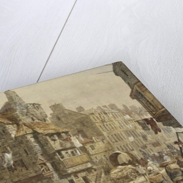 John Knox's House, Edinburgh by Louise Ingram Rayner