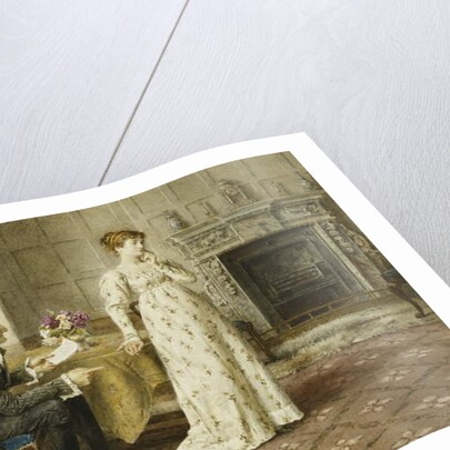 Some Paternal Advice by George Goodwin Kilburne