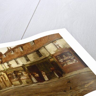 Eltham High Street- 1892 by George Elgar Hicks