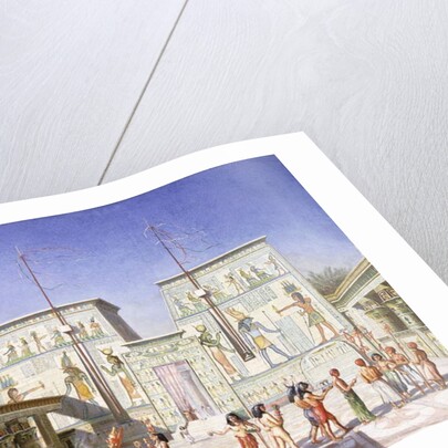 The Temple at Philae by Henry Hardinge Cunynghame