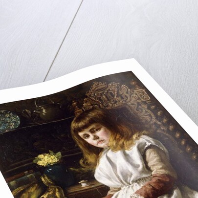 Tired Fingers, 1881 by Madena Moore