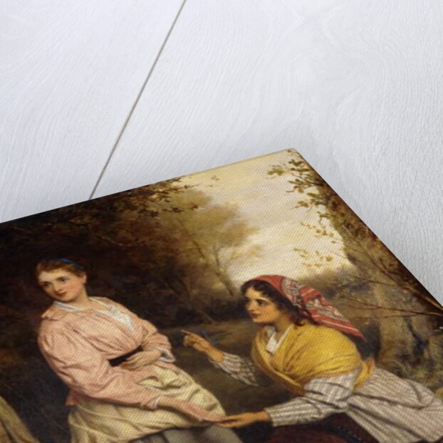 The Gypsy's Prophecy, 1877 by William Oliver