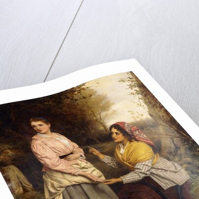 The Gypsy's Prophecy, 1877 by William Oliver