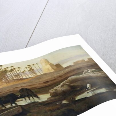 Memphis, by the Nile, 1882 by Frederick Goodall