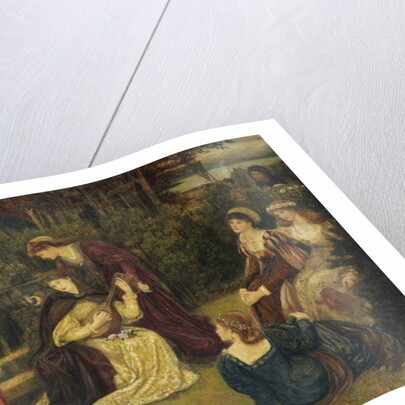 Fiammetta Singing, 1879 by Marie Spartali Stillman