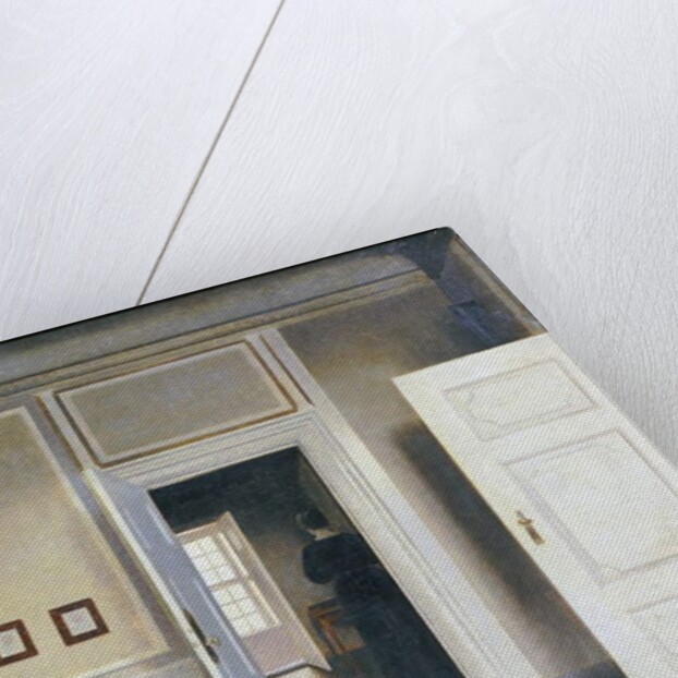 Woman in an Interior, Strandgrade 30, 1901 by Vilhelm Hammershoi