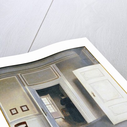 Woman in an Interior, Strandgrade 30, 1901 by Vilhelm Hammershoi