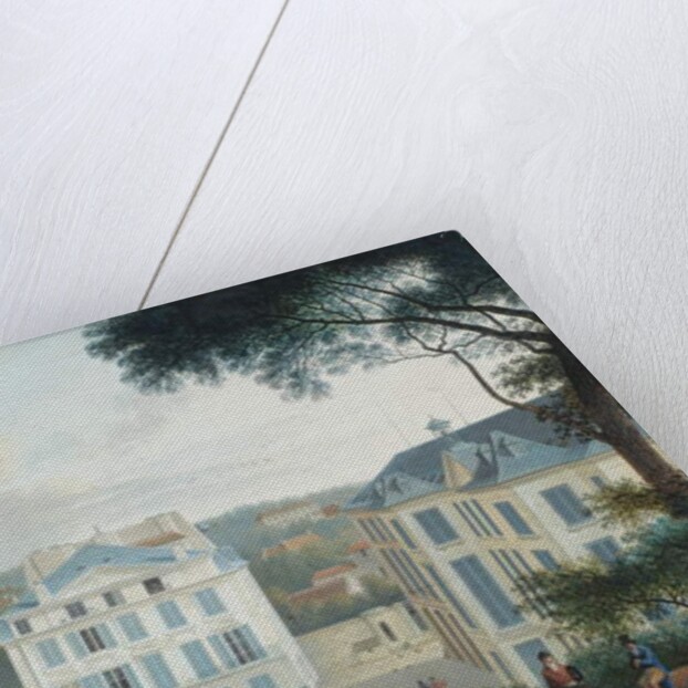 Maison de Buffon in the Jardin des Plantes, Paris by Joseph August Knip