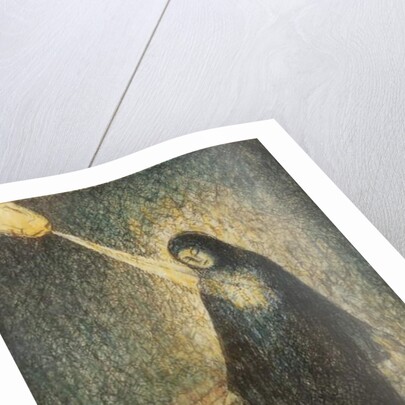 A Woman Lit by a Rainbow by Felix Elie Tobeen