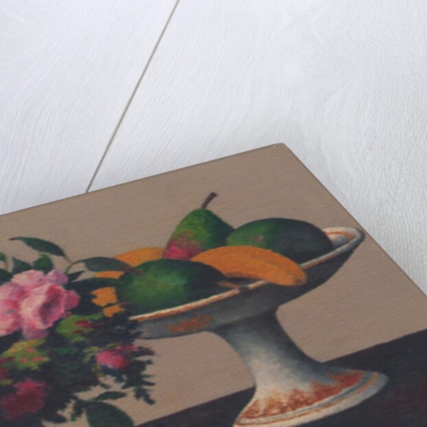 Still Life with Flowers and Fruit by Felix Elie Tobeen