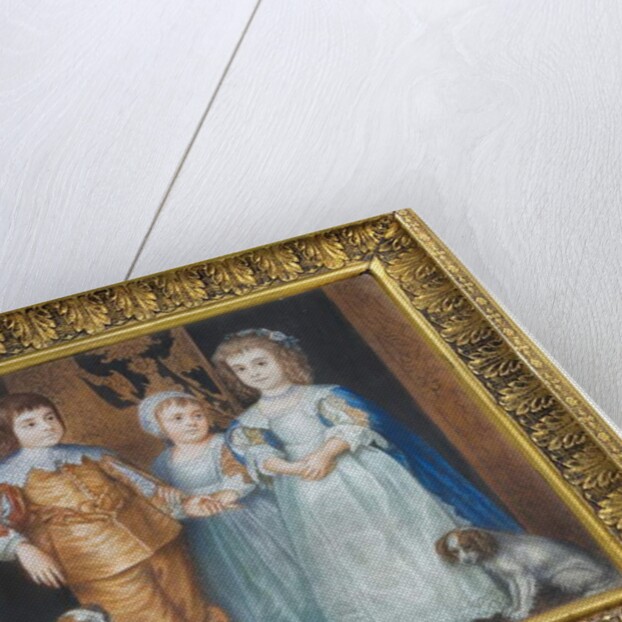 The Three Eldest Children of King Charles I by Anthony van (after) Dyck