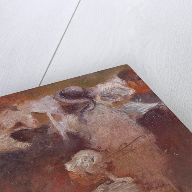 Sketch of figures in Brittany by Gaston de La Touche