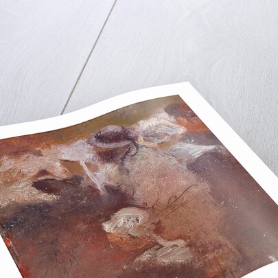 Sketch of figures in Brittany by Gaston de La Touche