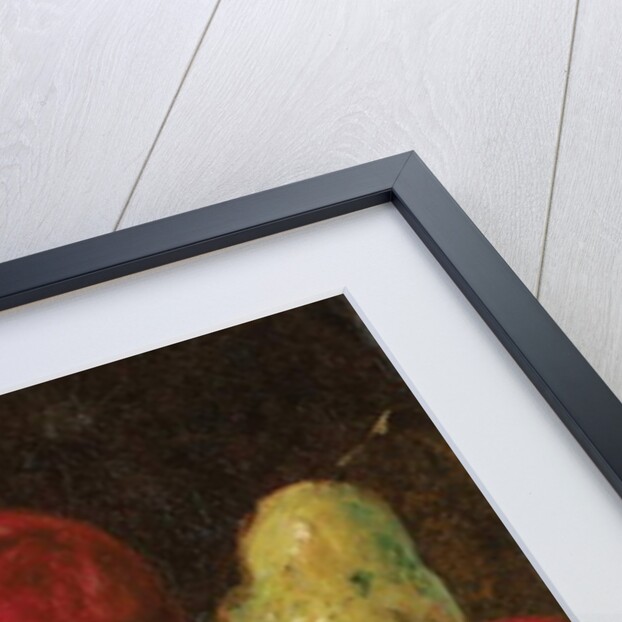 Still life, apples and pears, 1871 by Gustave Courbet