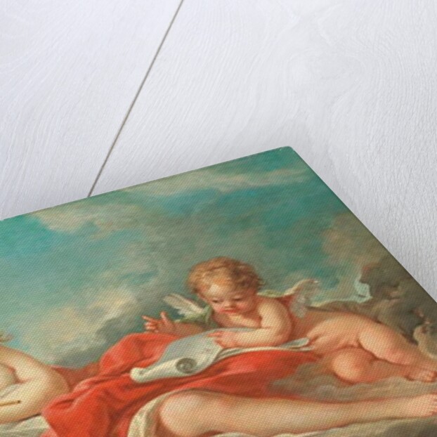 Erato, The Muse of Love Poetry by Francois Boucher