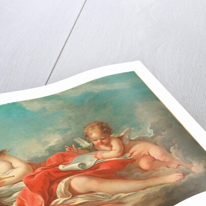 Erato, The Muse of Love Poetry by Francois Boucher