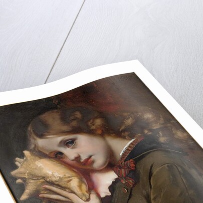 The Sound of the Sea, 1879 by Karl Gussow