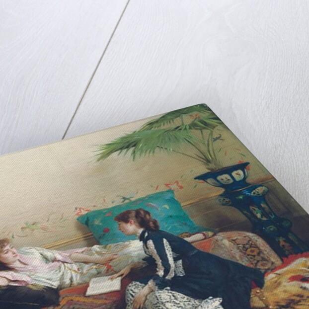 Idle Moments by Gustave Leonard de Jonghe