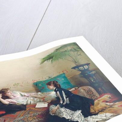 Idle Moments by Gustave Leonard de Jonghe