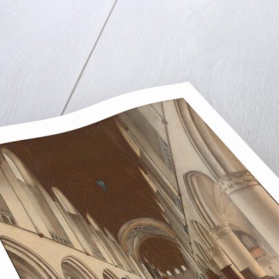 The Church of Saint Bavo in Haarlem by Isaac van Nickele