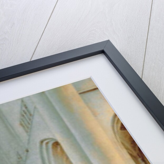 The interior of St. Bavo's, Haarlem by Isaak Nickelen