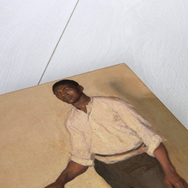 Portrait of Negro Gardener, c.1905 by Harold Gilman
