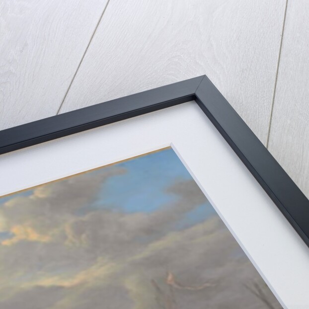 A Mediterranean port with an elegant couple and travellers resting by the quay by Johannes Lingelbach