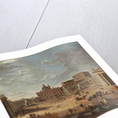 View of St. Peter's Square, Rome by Giovanni Paolo Pannini or Panini