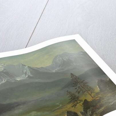 Mont Blanc by Albert Bierstadt