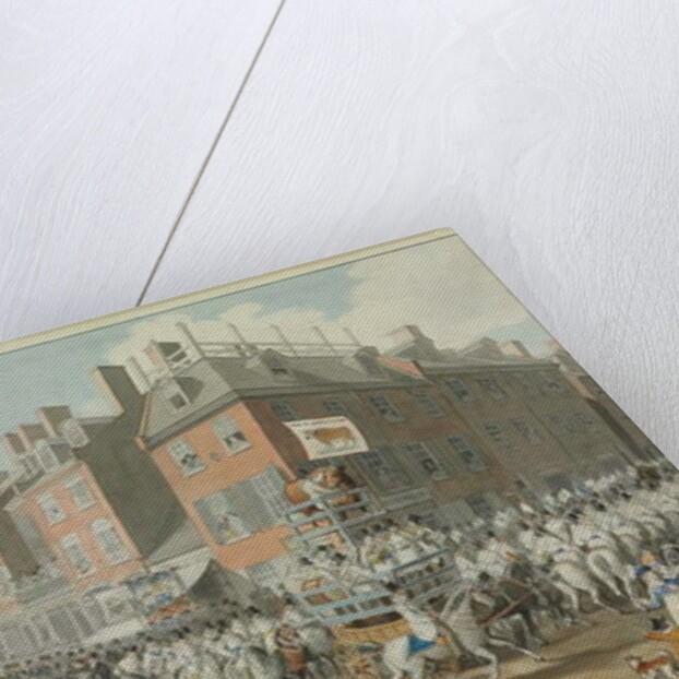 Parade of the Victuallers, Philadelphia, 1821 by Johann Ludwig Krimmel