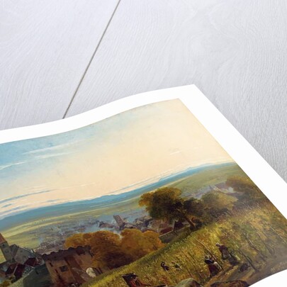 The Travellers, 1836 by Christian Ernst Bernhard Morgenstern