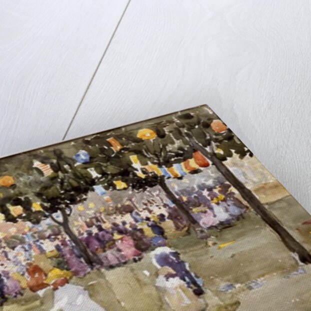 Central Park, New York City, July 4th by Maurice Brazil Prendergast