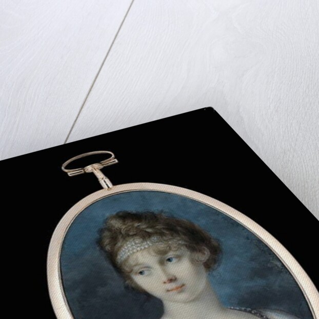 Princess Zinaida Aleksandrovna Belosel'skaia-Belozerskaia, 1808 by Peter Eduard Stroehling