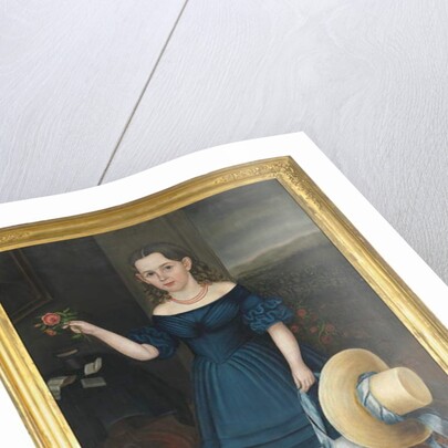 Portrait of Martha Otis Bullock, 1841-42 by Joseph Whiting Stock