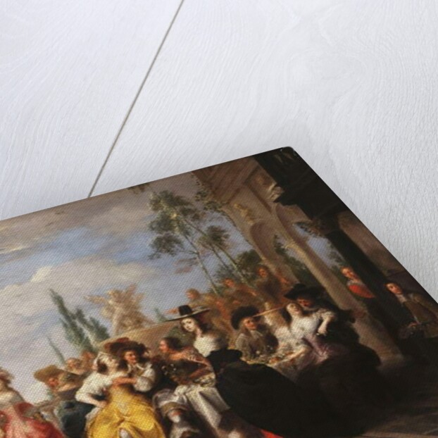 The Parable of the Prodigal Son - The Prodigal Son Dissipating his Patrimony by Hieronymus Janssens