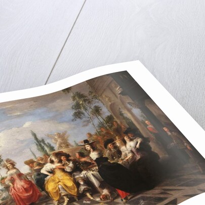 The Parable of the Prodigal Son - The Prodigal Son Dissipating his Patrimony by Hieronymus Janssens