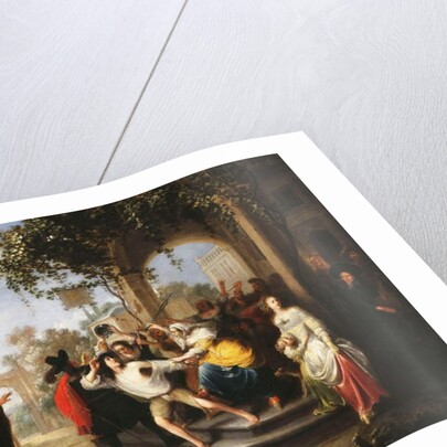 The Parable of the Prodigal Son - The Prodigal Son chased away by the Harlots by Hieronymus Janssens