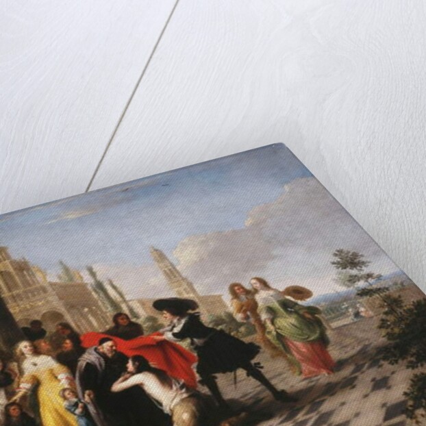 The Parable of the Prodigal Son - The Prodigal Son returning Home by Hieronymus Janssens