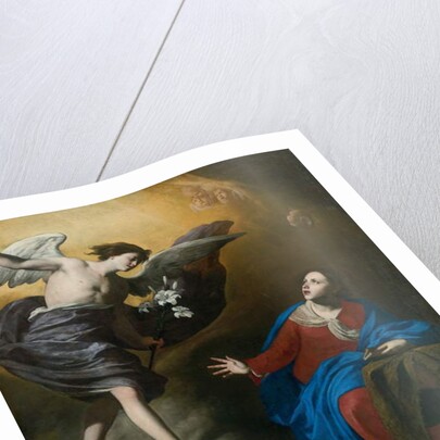 Annunciation by Massimo Stanzione