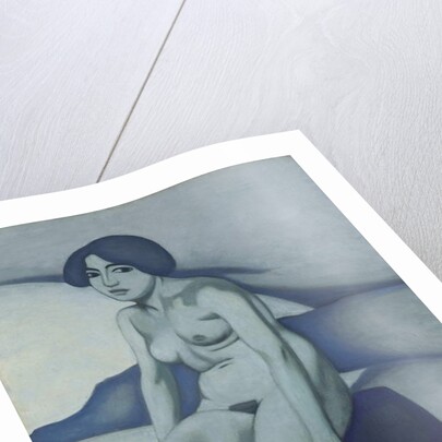 Green nude, 1916 by Felix Edouard Vallotton