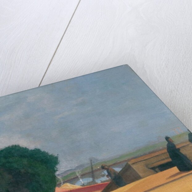 Entry to Pont de l'Alma, 1913 by Felix Edouard Vallotton