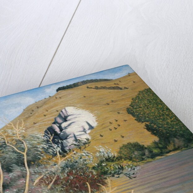 Banks of the Seine at Tournedos, 1920 by Felix Edouard Vallotton