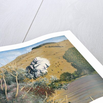 Banks of the Seine at Tournedos, 1920 by Felix Edouard Vallotton