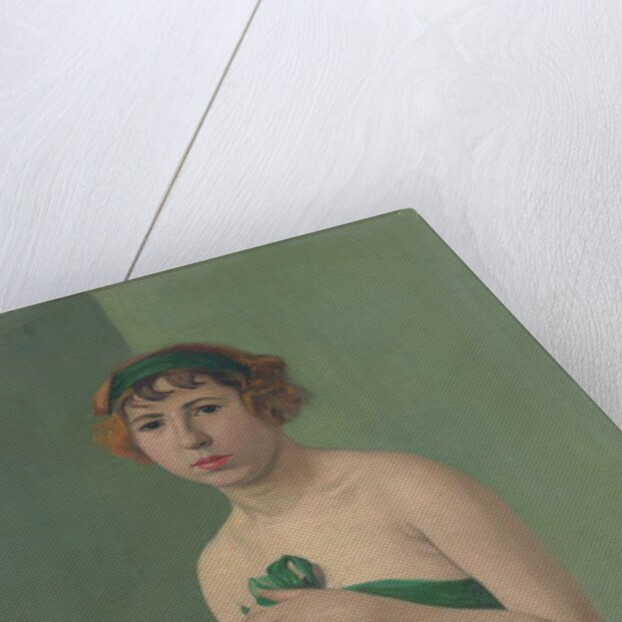 The Green Ribbon, 1911 by Felix Edouard Vallotton