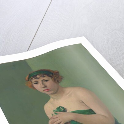 The Green Ribbon, 1911 by Felix Edouard Vallotton