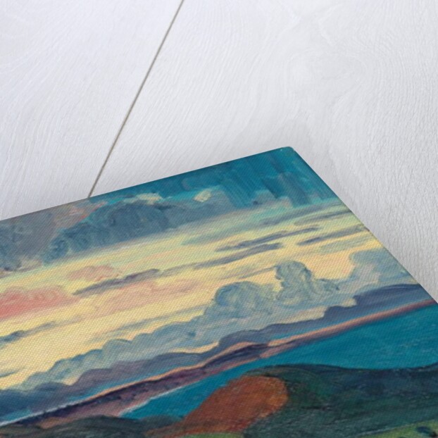 Sunset over the Dalmatian Coast by Derwent Lees