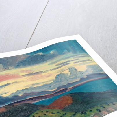 Sunset over the Dalmatian Coast by Derwent Lees