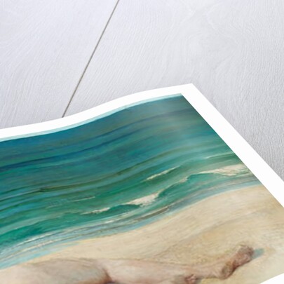 Nude seated on the shore, 1888 by John Reinhard Weguelin